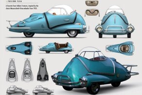 Транспорт из вселенной Fallout 4 порадует любителей дизельпанка