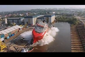 Задраить люки: как большие корабли спускают на воду