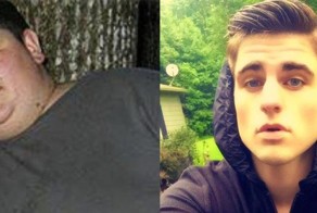 В результате травли парень сбросил 76 кг и теперь выглядит как модель