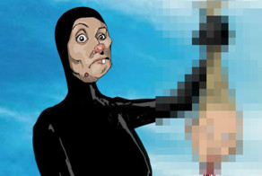 Циничная карикатура британского журнала на недавнюю московскую трагедию