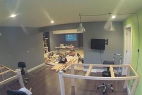 Когда мама и дочь уехали к родственникам, отец решил изменить подвал дома до неузнаваемости!