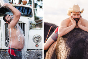 Canadian Guy Defies Gender Stereotypes With Sensual Countryside ‘Dudeoir’ Photoshoot