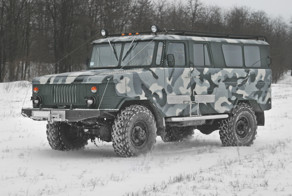 Люксовый вездеход на базе ГАЗ-66