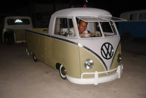 Таец построил мини-копию Volkswagen T1