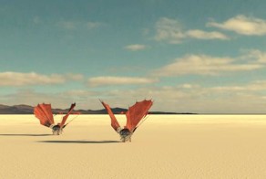 Красота в чистом виде. Шагающие воздушные змеи Strandbeest