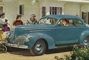 Автомобильная реклама Studebaker 1940-1941