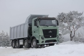 Новый МАЗ–6516М9–620 экологического уровня Евро–6