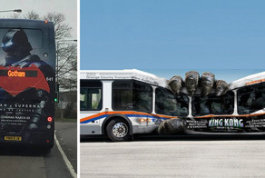 15 великолепных примеров креативной рекламы на автобусах