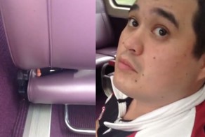 Озабоченного пассажира поймали с поличным