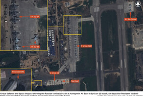 Российская авиационная группировка в Сирии на 20 марта
