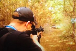 Американский кандидат на премию Дарвина обстрелял заминированную газонокосилку и лишился ноги