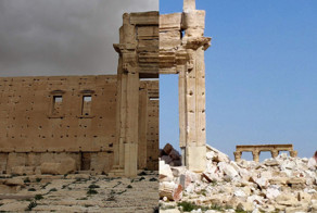 Вот так теперь выглядит освобожденная от ИГ Пальмира