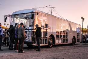 В Литве появился прозрачный автобус