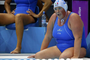 Капитаны женских команд по водному поло. Италия и Россия