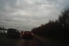 Авария дня. Столкновение ВАЗа и Мерседеса