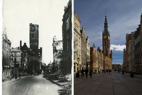 Как удалось восстановить Гданьск, разрушенный на 90% во время Второй мировой войны