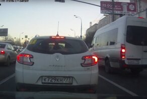 Как ездят маршрутки в Москве