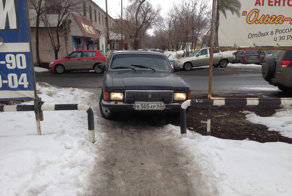 Ещё один "мастер" парковки