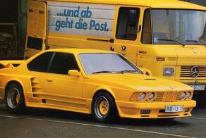 Желтая акула - Gemballa BMW M635CSi