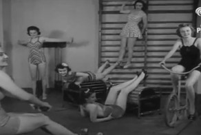 Как фитоняшки поддерживали себя в форме в 1940-ые годы
