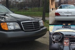 Два новых Мерседеса S-Класса  W140, прямиком из 90-х 