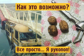 Что поделаешь, если ручки из попки растут
