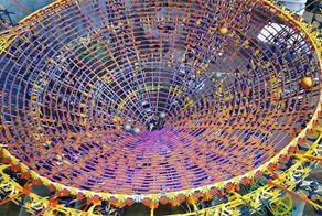 Студент построил самый большой кинетический конструктор, состоящий из 126 тысяч деталей