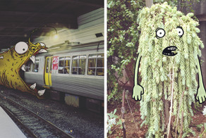 Монстры в дорисованной реальности 