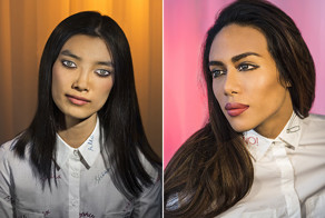 С широко закрытыми глазами: девушки с открытыми глазами на закрытых веках   