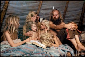 Редкие цветные фотографии коммуны американских хиппи 1970-х годов