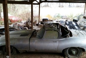 Родстер Jaguar E Type 1963 - кандидат на реставрацию