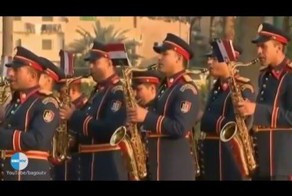 Военный оркестр Египта не смог исполнить гимн Франции