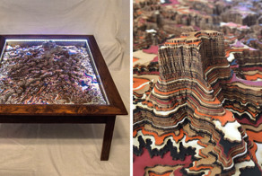 Удивительный топографический стол, имитирующий ландшафт национального парка Каньонлендс