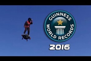 Новый мировой рекорд: 2 км на флайборде