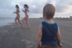 Любовь к красивым девушкам у это малыша в крови!