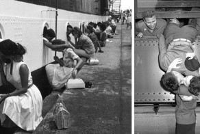 60 исторических фотографий о любви во время войны