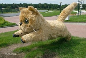 Удивительные скульптуры из сена и соломы