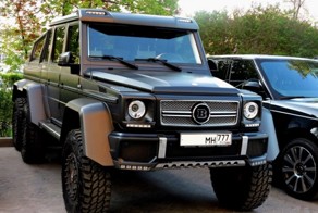 Шестиколесные Mercedes-Benz G63 AMG из России