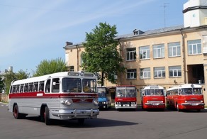 Ретро-автобусы в Санкт-Петербурге