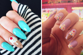 16 способов накрасить ногти в стиле любимого летнего угощения