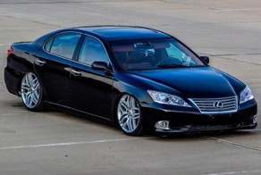 Арабский Lexus ES350 на безумной подвеске