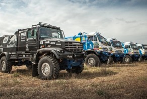 Новый гоночный КамАЗ с кабиной от Mercedes