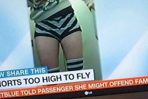 Могут ли шорты быть слишком короткими для авиаполета
