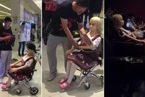 Китаец сводил свою секс-куклу в кино на "Варкрафт"