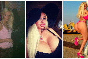 Как девушка превращается в муклу: обладательница огромной груди нарастила и ягодицы