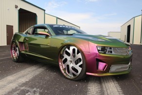 30-дюймовые диски на Chevrolet Camaro