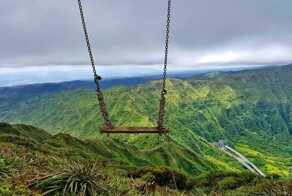 Пожалуй, самые страшные качели, на которых рискованно не только качаться