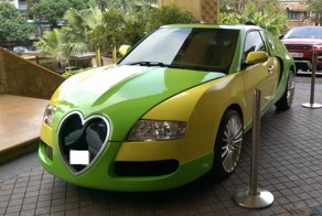 Пародия на Bugatti Veyron из Индии