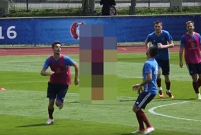 Видео с тренировки российской сборной случайно попало в сеть!