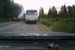 Авария дня. Водитель без прав устроил крупное ДТП